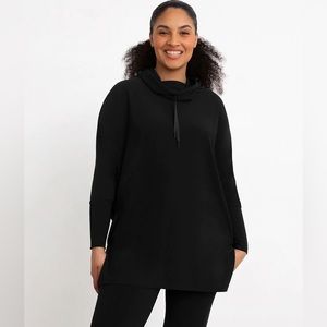 NWT Sympli Crisscross Tunic Long Sleeves Style 23191-3